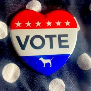 Vintage Victoria’s Secret PINK VOTE pin